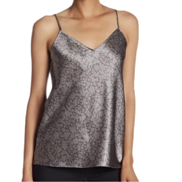 NWT Vince “Cavern” Floral Silk Lux Cami Size L - Picture 1 of 7
